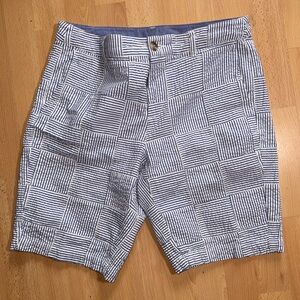 L.L. Bean Blue and White Checkered Women’s Shorts